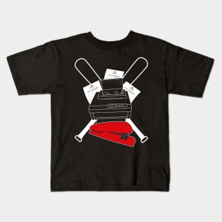 The Stapler, the Printer and the TPS Report Kids T-Shirt